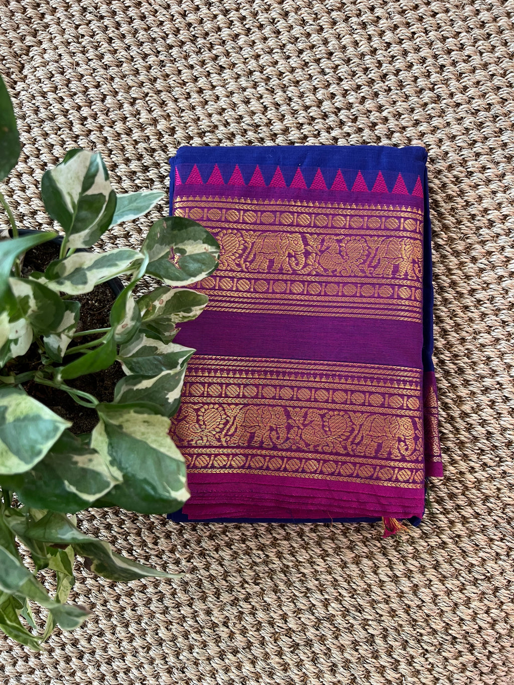 Kanchi cotton saree