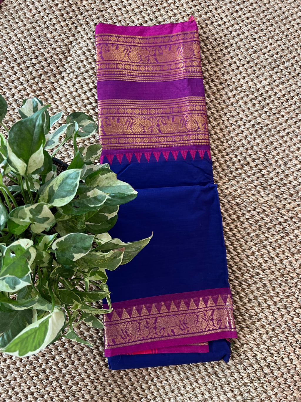 Kanchi cotton saree