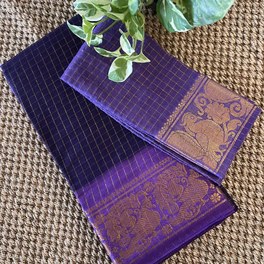 Traditional Sungudi Veldhari Saree