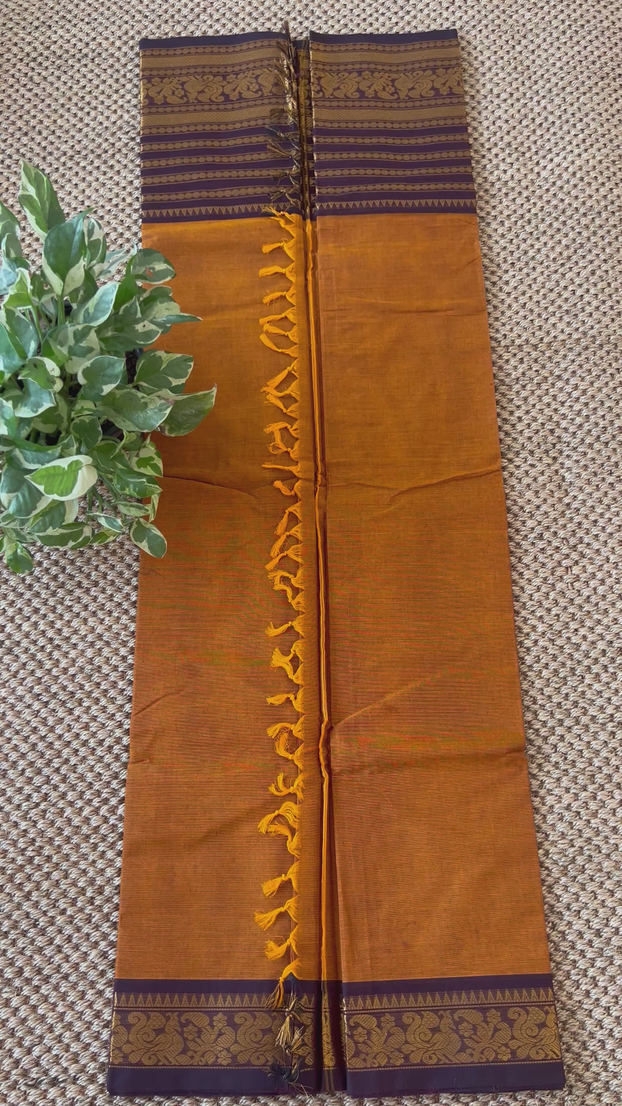 Kanchi cotton saree