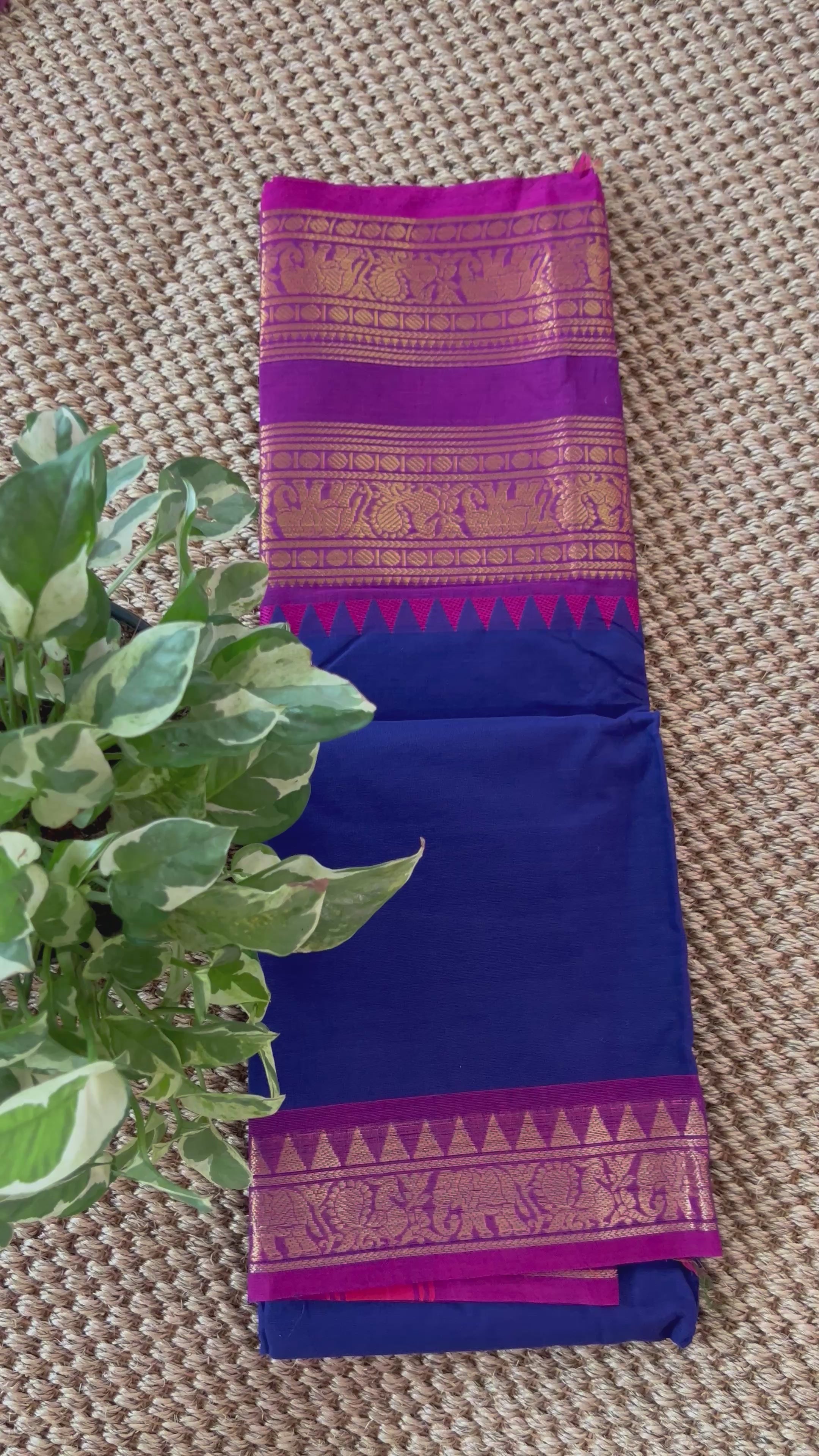 Kanchi cotton saree